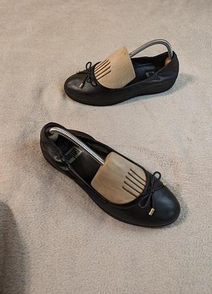 Балетки мокасини fitflop 39 розмір 26 см шкірянім
