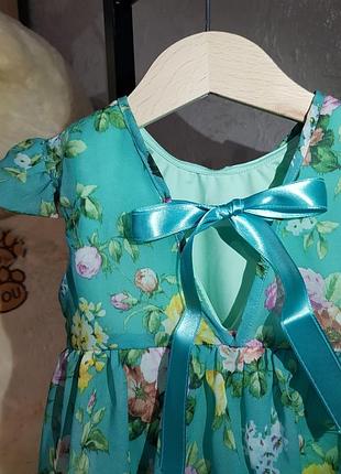 Шифонова сукня для дівчинки