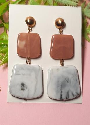 Серьги бижутерные