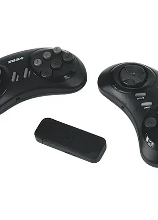 Приставка игровая с беспроводными джойстиками game controller sg800, черная