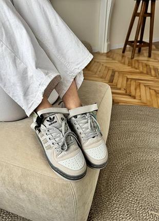 Кеди adidas forum bad bunny grey 2