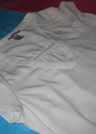 Блуза h&m біла, 36еиго/6us, км0745