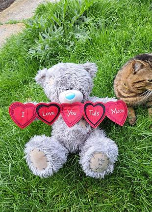 Теддик коллекционный большой. 35см 2