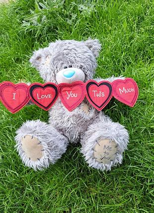 Теддик коллекционный большой. 35см 4