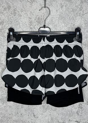 Шорти adidas x marimekko 2in1 running shorts оригінал !