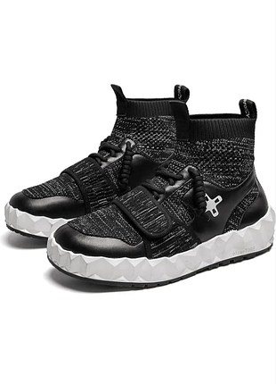 Модные высокие мужские кроссовки дизайнерская обувь superstar sock на платформе дых