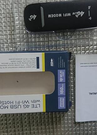 Универсальный usb 4g wi-fi модем, роутер