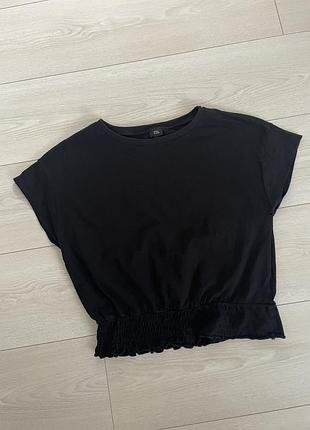 Бавовняна футболка на резинці