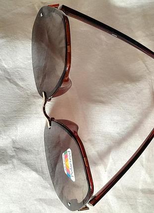 Polarized  sun glasses солнцезахістні окуляри імеджеві4 фото