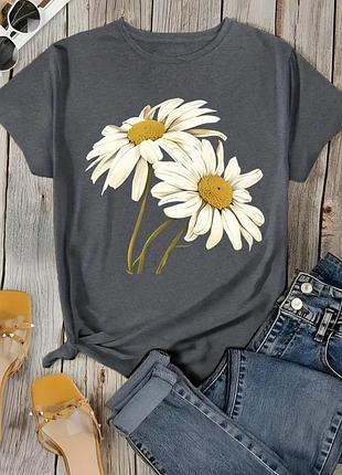 Футболка с ромашками 🌼