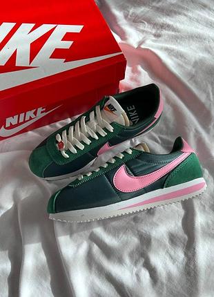 Кросівки жіночі Nous nike cortez txt green