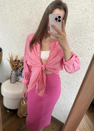 Спідниця рожева