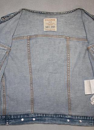 Куртка джинсова бренд pull&bear m6 фото