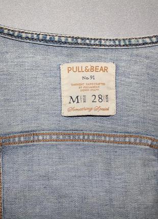 Куртка джинсова бренд pull&bear m7 фото