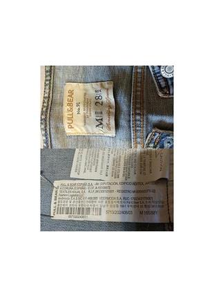 Куртка джинсова бренд pull&bear m8 фото