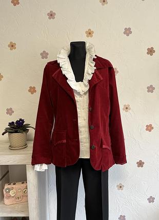 Вельветовий шикарний піджак від nile
