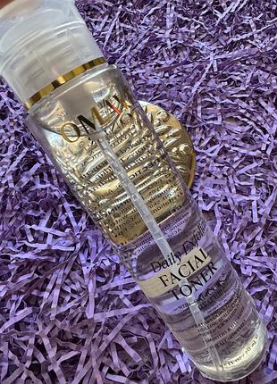 Професійний тонер для обличчя omave daily exfoliate facial toner, 251 ml