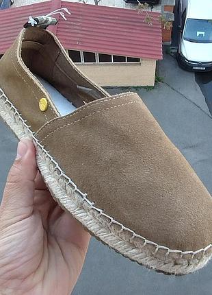 Жіночі мокасини сліпони еспадррильї camel. active