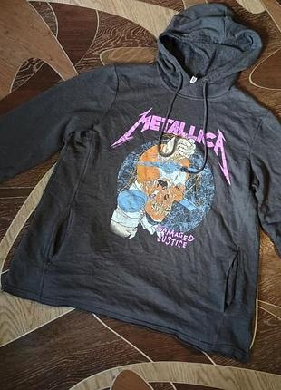 Худі metallica жіноче h&m розмір m
