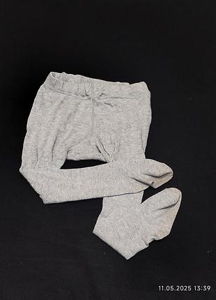 Серые колготки 92-98р 6122
