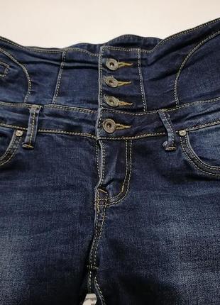 Джинсы с высокой посадкой fashion jeans3 фото