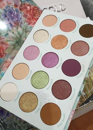 Палетка тіней для очей від бренду colourpop variety garden2 фото