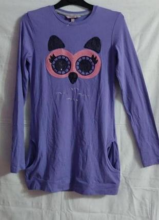 Туника трикотажная из италии 13-14/164