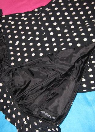 Сукня marks&spencer, чорне в горошок, 10р. км07463 фото