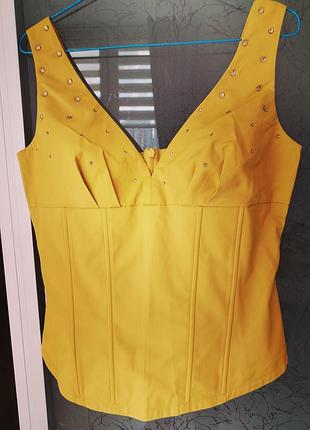 Шикарный вечерний топ / корсет