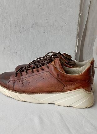 Оригинальные кожаные кроссовки датского брэнда jack & jones tianle