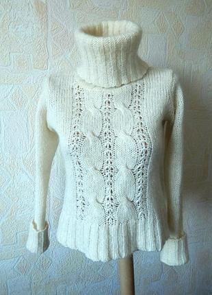 Свитер с мохером