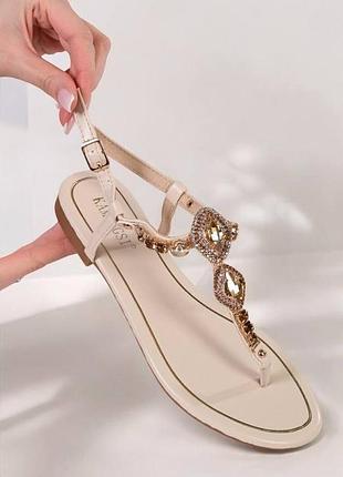 Новинка 💫
женские босоножки, вьетнамки с камушками, маломерят