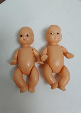 Винтажные пупсики 15см рост, руки и ноги двигаются кукла
