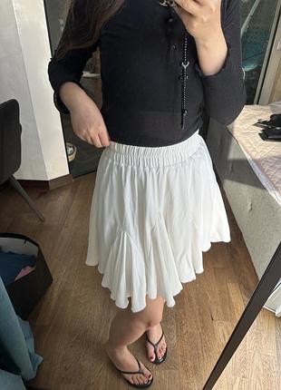 Трендовая юбка короткая