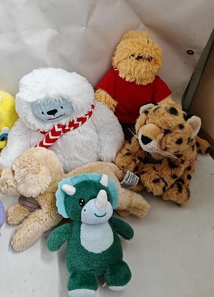 Лот м'яких іграшок для діток