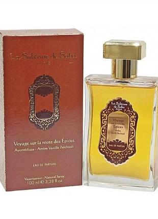 Парфумована аюрведична вода la leather de saba ayurvedic