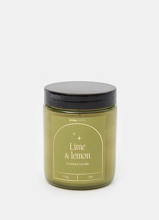 Свечка/ свеча лайм и лимон
