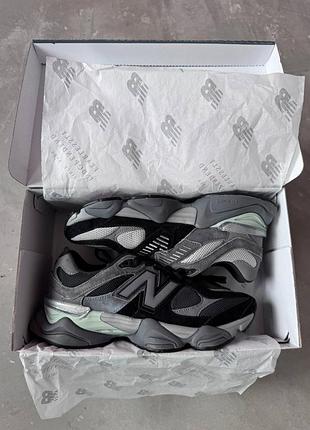 Кроссовки new balance 9060 black castlerock grey 2