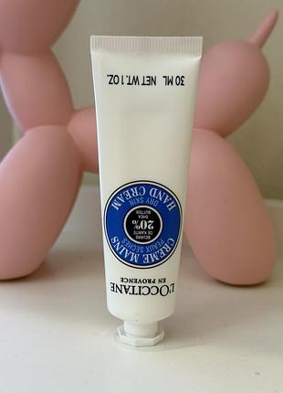 Крем для рук каріте l'occitane shea butter shea butter hand cream