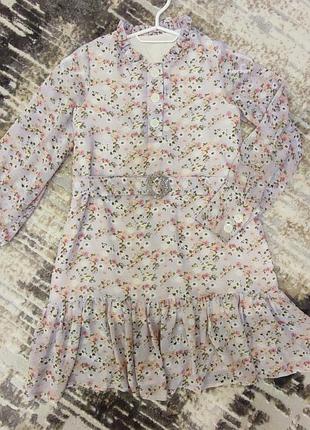 Легкое, шифоновое платье.