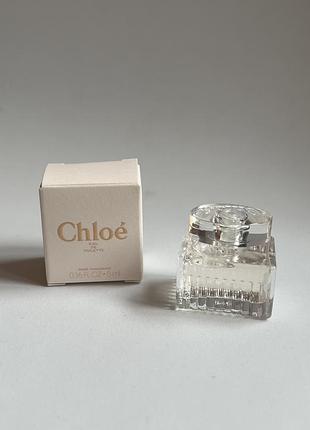 chloe embellished Sneaker tangerine eau de toilette mini миниатюра 5 мл