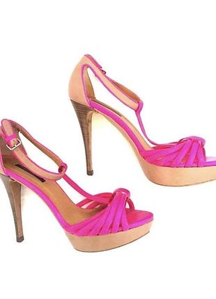 Босоніжки мюлі zara сабо