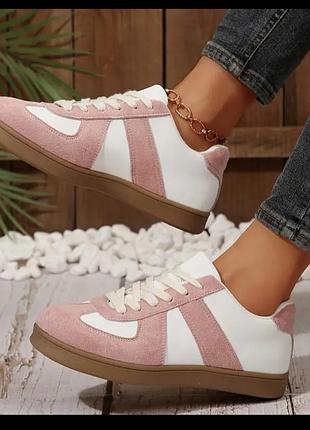 Кеды бело розовые 39 размер