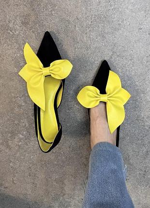 Новинка!  стильні туфлі lantana з супер гострим носком натуральна шкіра та замш 35-41 підбор чарочка