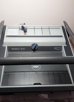 Дротообв'язувальний верстат gbc wirebind w20