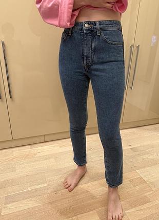 Джинси жіночі armani exchanged j51 синього кольору 24 розмір