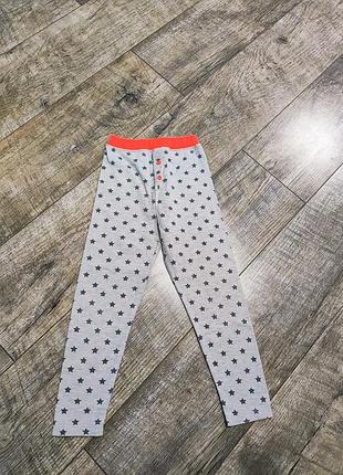 Штани, лосіни бавовняні в рубчик, р. 110-116, 5-6 років, довжина 61см