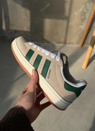 Кроссовки adidas campus женские адидас беж