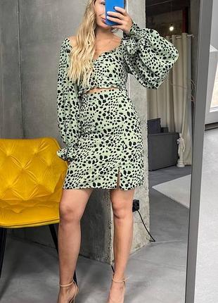 Костюм двійка юбка та топ