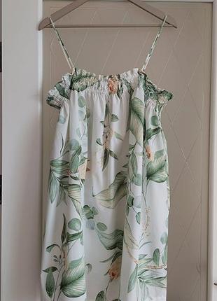 Сукня сарафан на тонких бретелях h&m